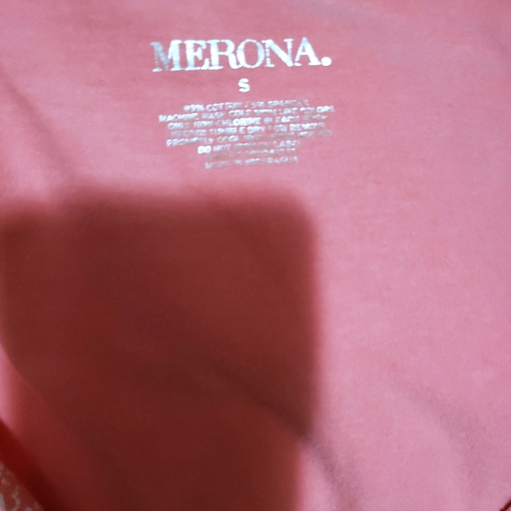 🔥🔥HP🔥🔥7-31-24🔥🔥NWOT MERONA V NECK SHIRT SIZE S - Picture 3 of 3